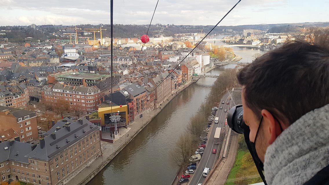Vistas panorámicas de Namur