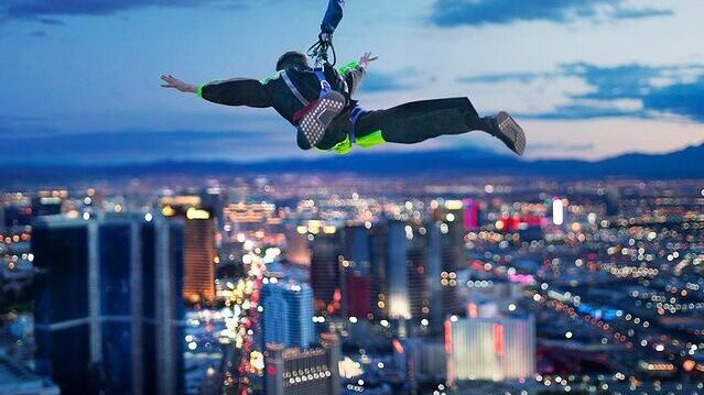 Atracciones en lo alto de un hotel en The Strat Hotel​