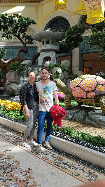 Visita su magnífico jardín