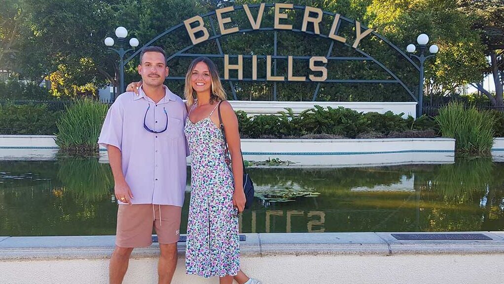 Beverly Gardens Park y Cartel de “Beverly Hills”​