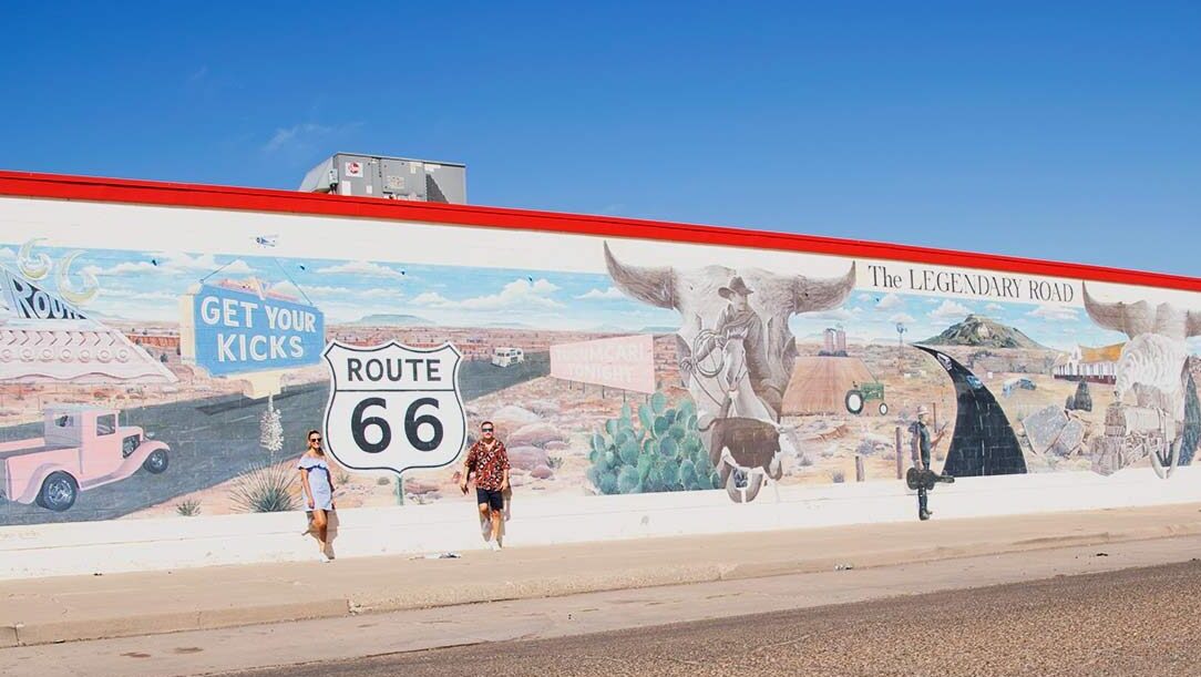 Mural de la Ruta 66