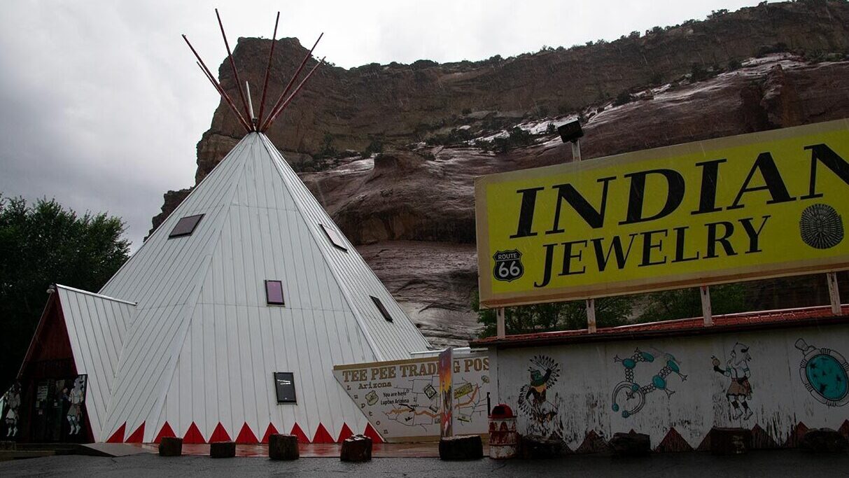 ruta 66 De Albuquerque a Holbrook Teepee Trading Post
