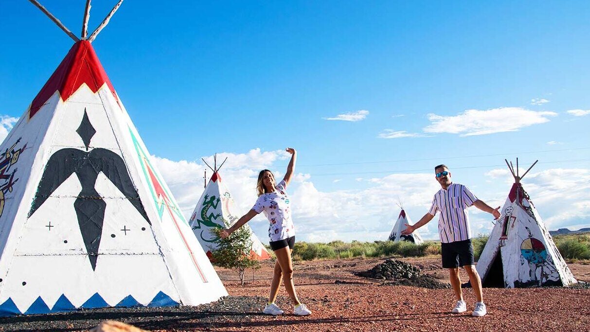 ruta 66 De Albuquerque a Holbrook Painted Desert Indian Center