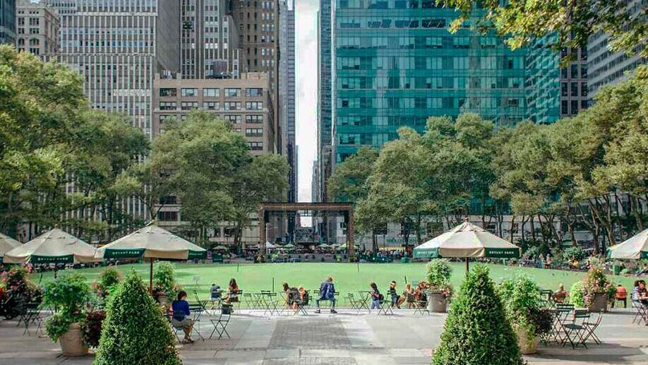 Bryant Park, lugar ideal para descansar