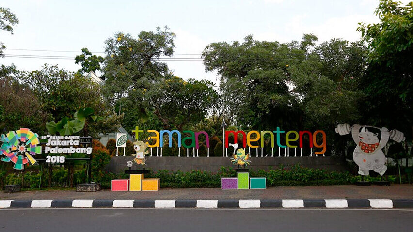 Barrio de Menteng, y su mercadillo​