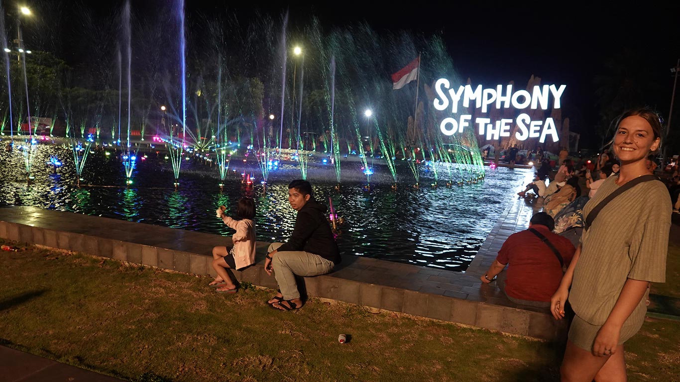 Ancol, la zona de playa de Yakarta