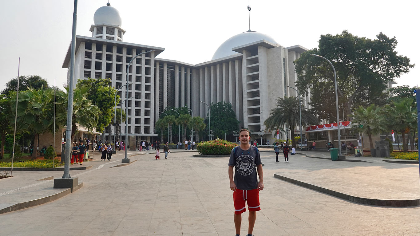 La mezquita Istiqlal
