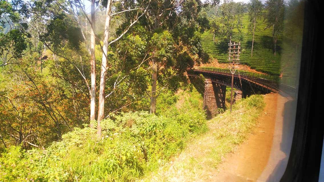 Tren panorámico de Kandy a Ella