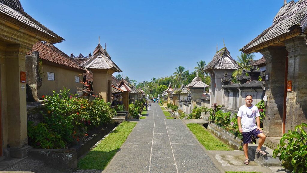 Complejo residencial tradicional Bali.