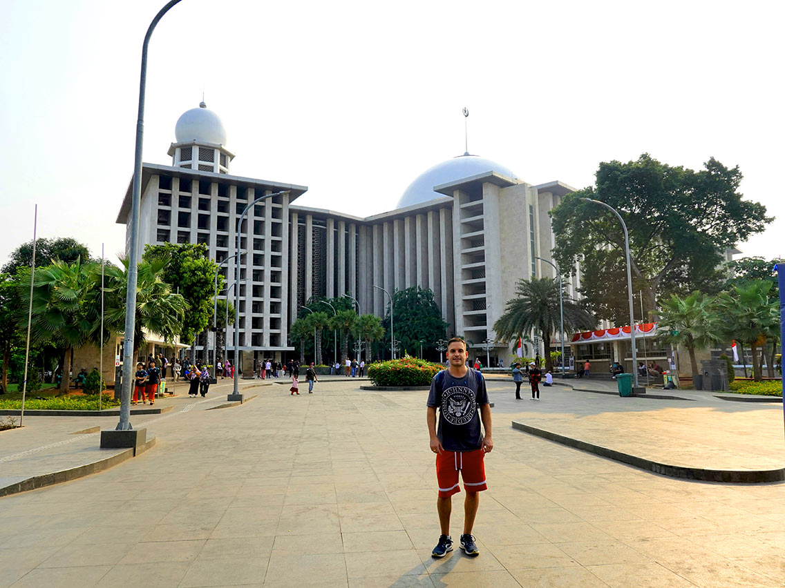 La mezquita Istiqlal