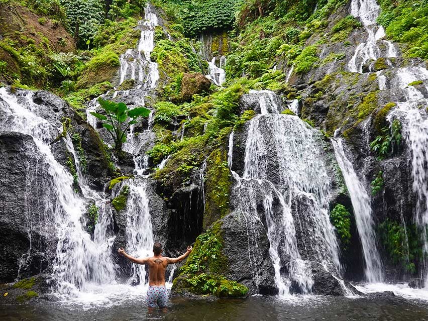 Cascadas Pucak Manik Waterfall