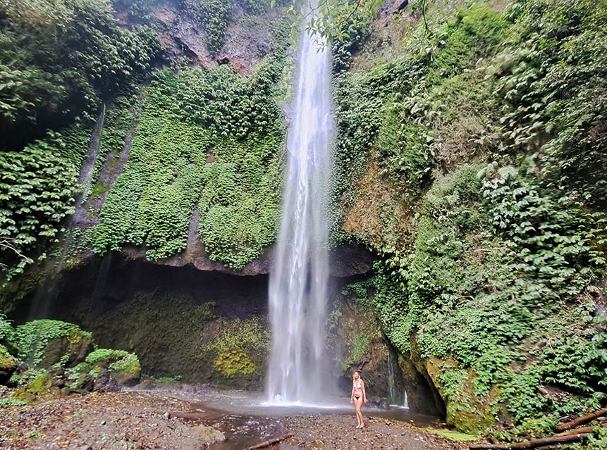 Cascadas Pucak Manik Waterfall