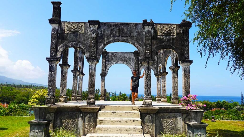 Taman Ujung Water Palace en Bali.