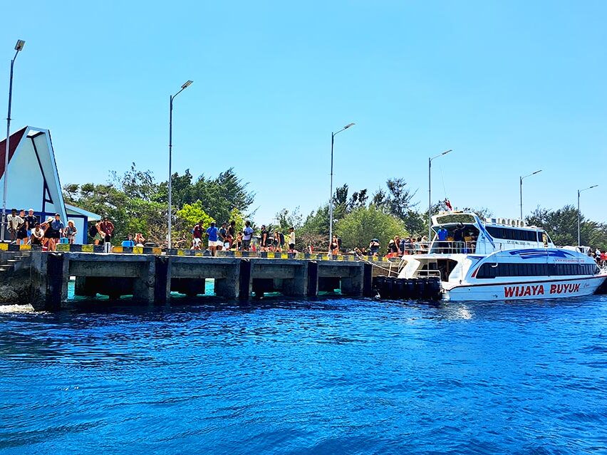 La mejor forma de moverte entre islas es en barco