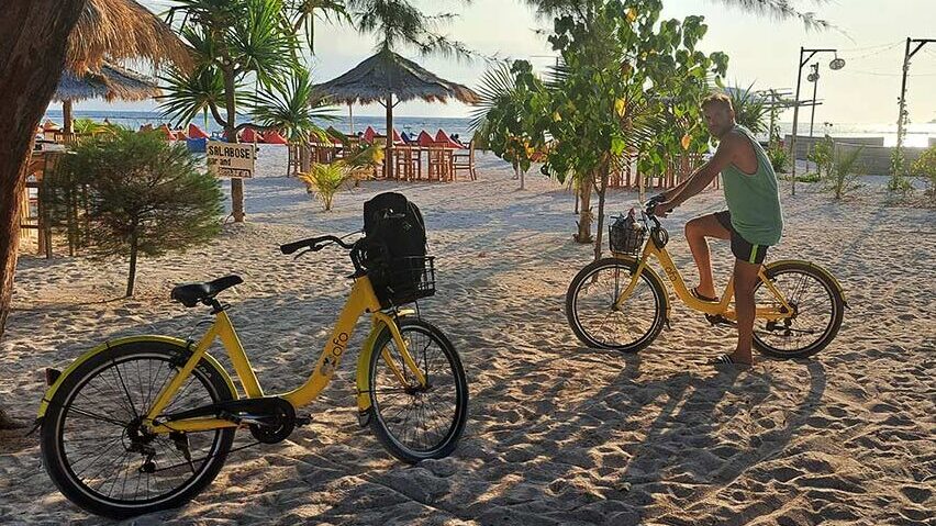 Alquilar una bici es una forma muy barata y cómoda