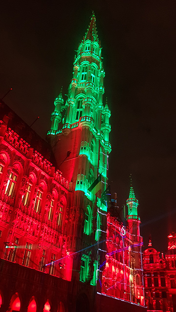 Bruselas en navidad