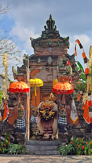 Danza balinesa, The Barong & Kris Dance, en Tagaltamu Batubulan