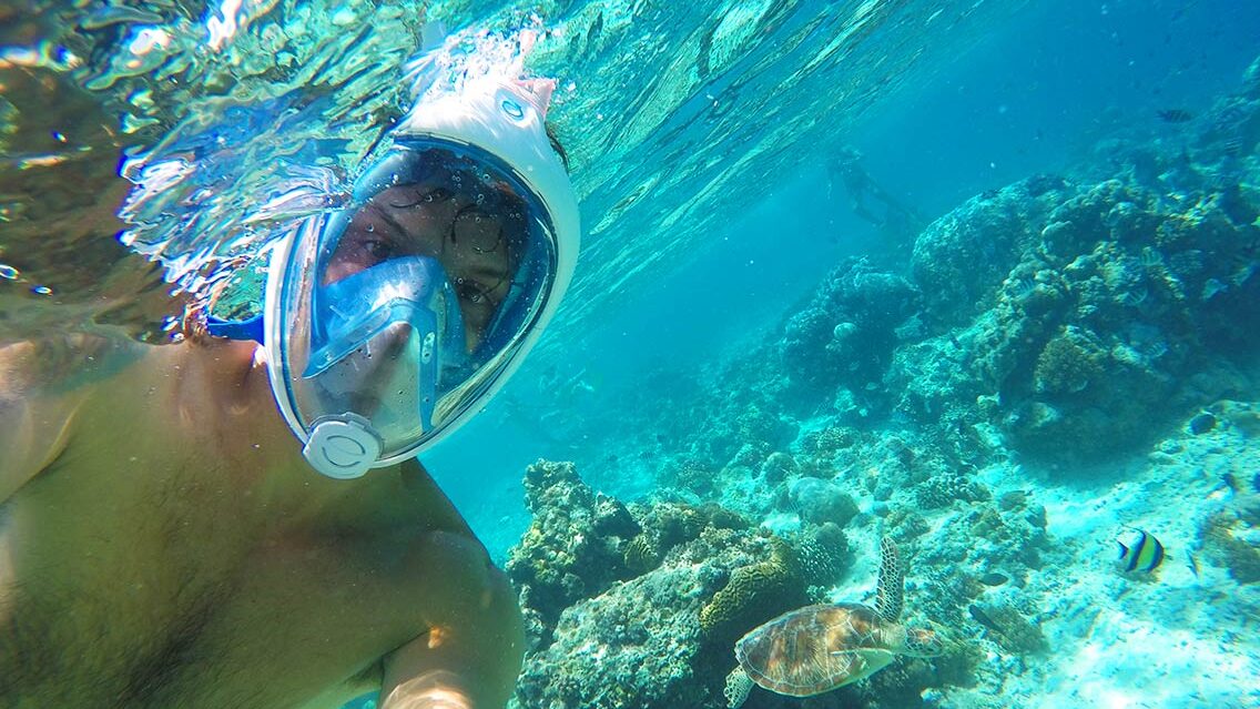 Practicar snorkel​