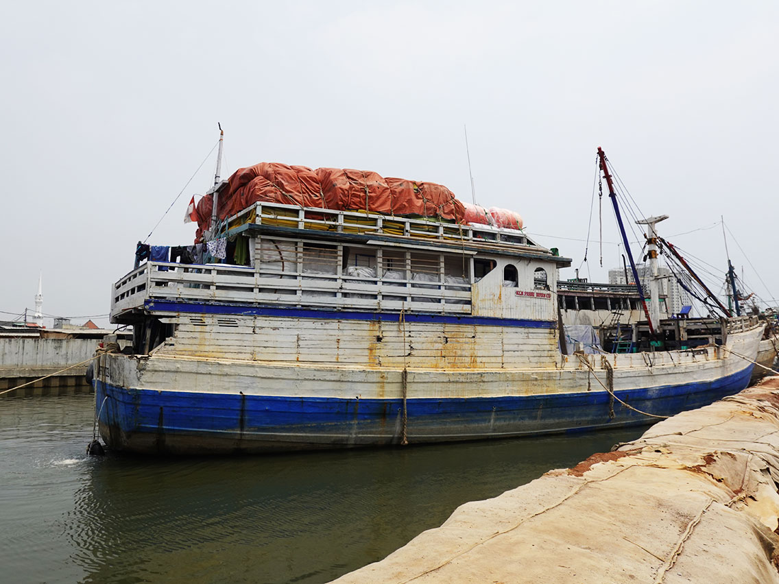 Sunda Kelapa, es el puerto viejo de Yakarta​