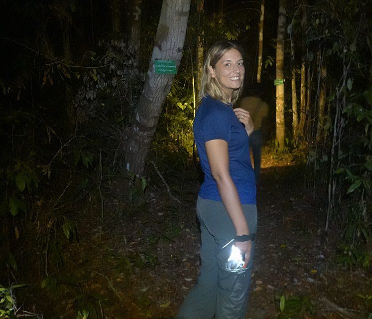 Trekking nocturno por la selva