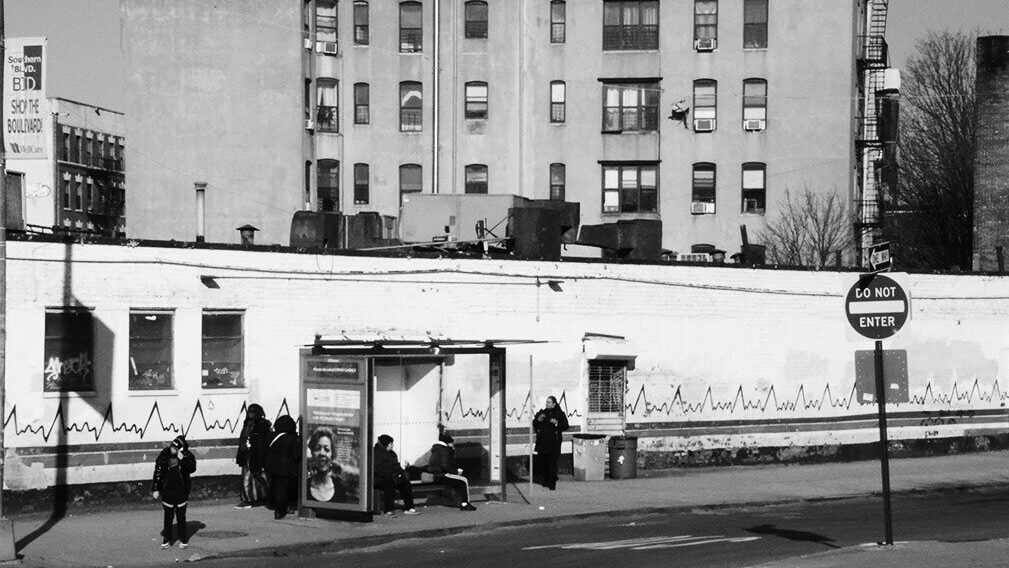 Parada de autobús de Nueva York