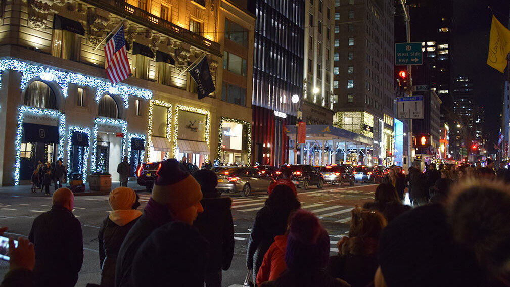 Calles de Nueva York decoradas por Navidad