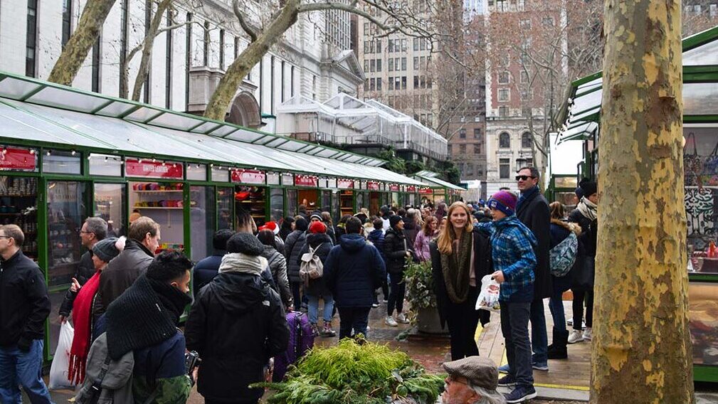 Winter Village Bryant Park