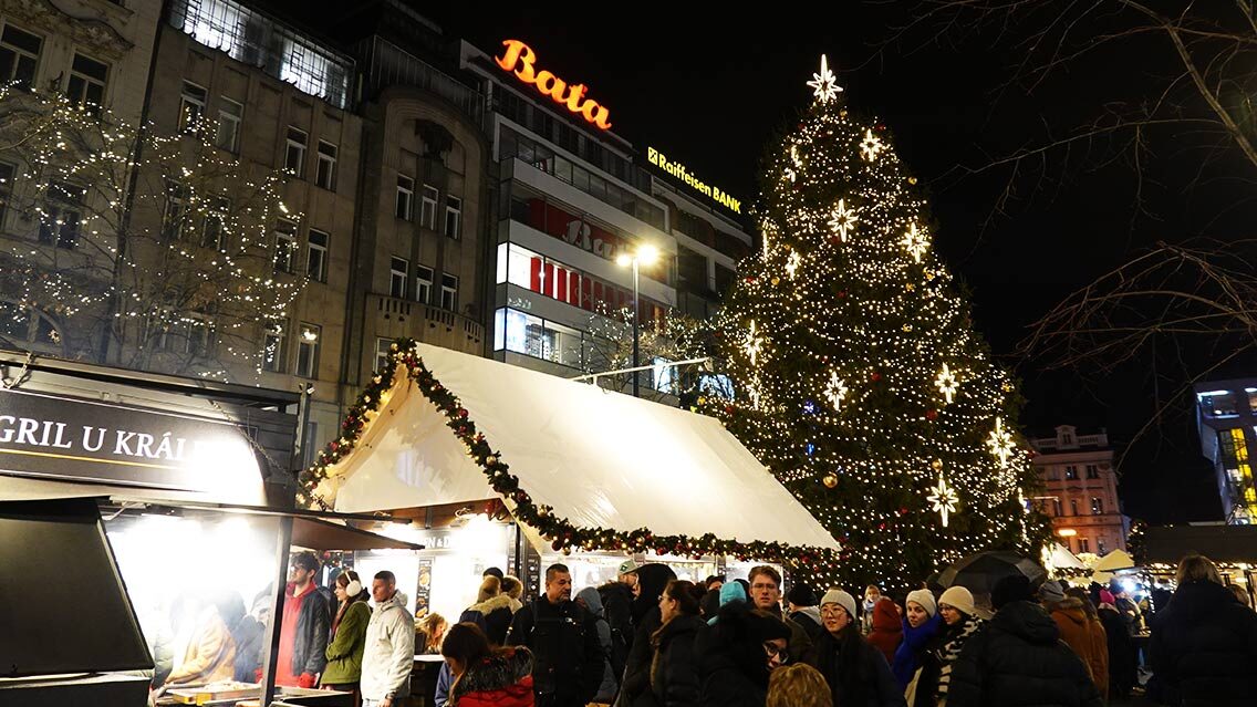 Mercado de Navidad de la Plaza de Wenceslao