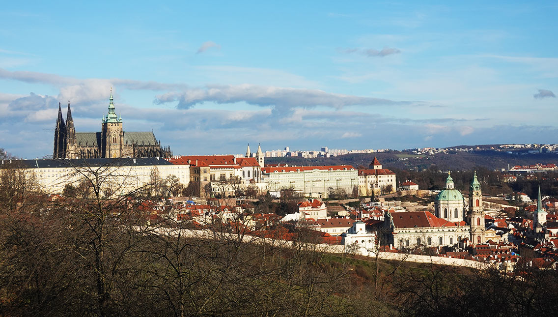 Vistas panorámicas de Praga