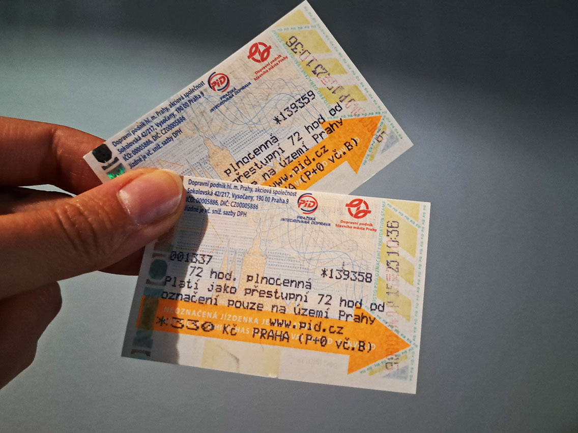 Billetes de transporte