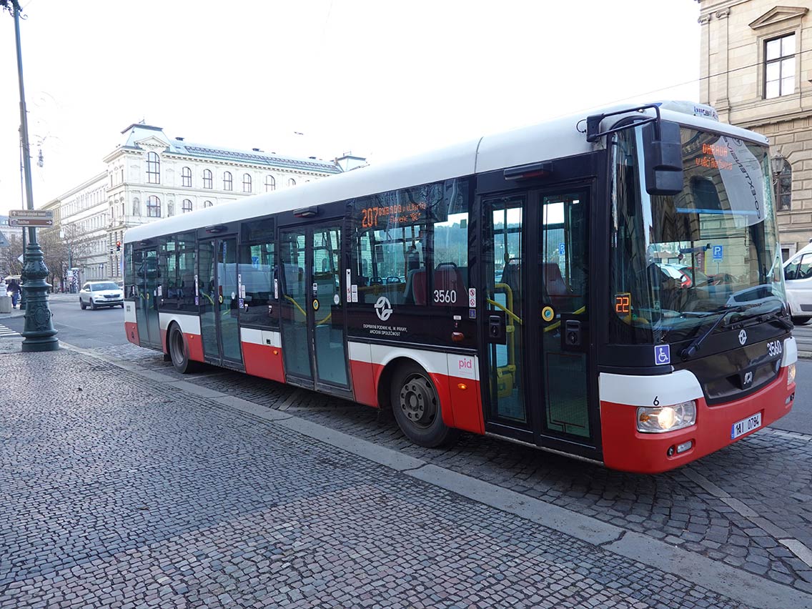 Autobuses de Praga