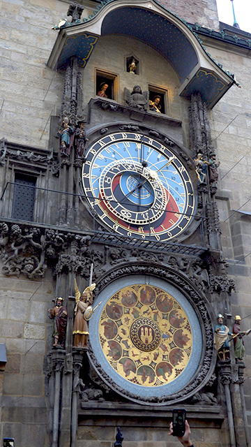Visita el reloj astronómico