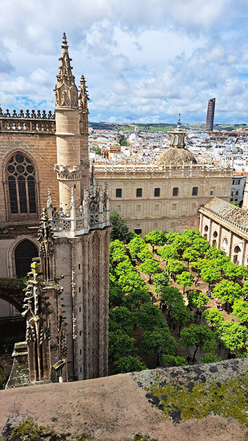 Vistas desde la torre de la Giralda