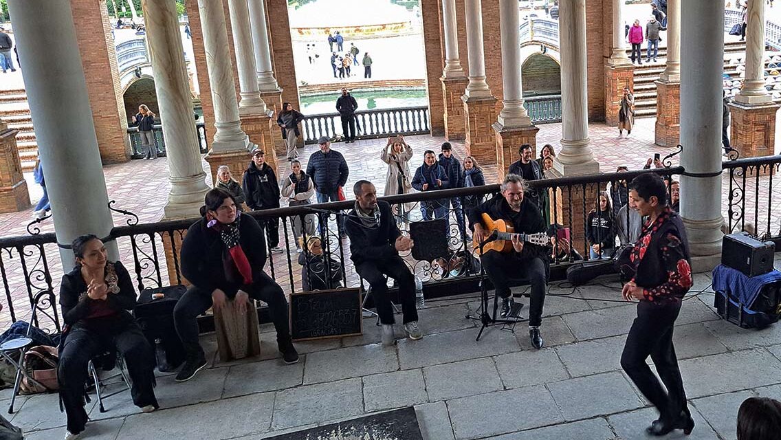 Bailes de flamenco en Plaza España