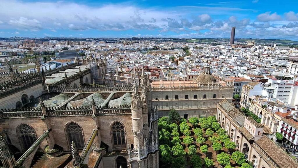 Las vistas desde La Catedral de Sevilla