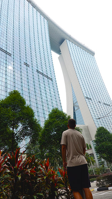 Marina Bay, la zona más céntrica de la ciudad