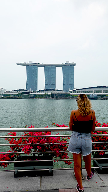 Marina Bay, la zona más céntrica de la ciudad