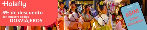 Descuento de eDIM Holafly para viajar a Japón