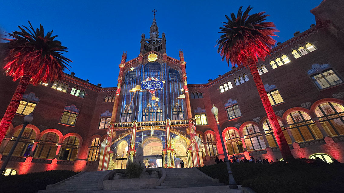 Entrada a les Llums de Sant Pau