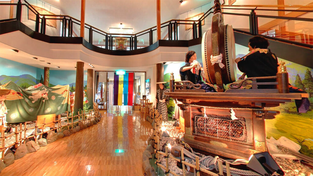 Interior del Museo del Festival Doburoku