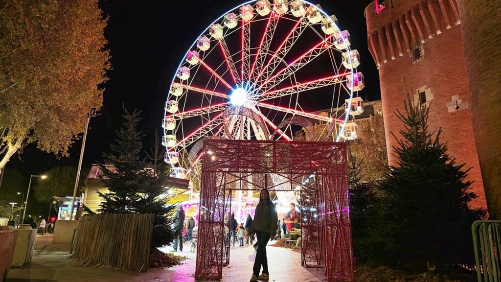 Noria en Le Castillet