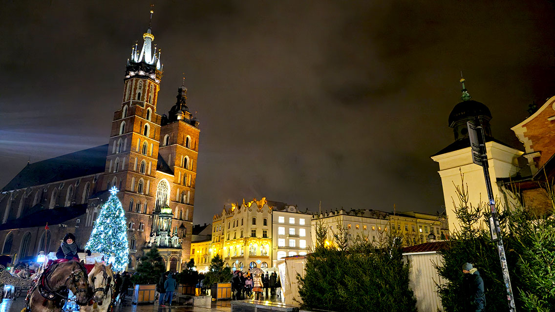 Cracovia en Navidad