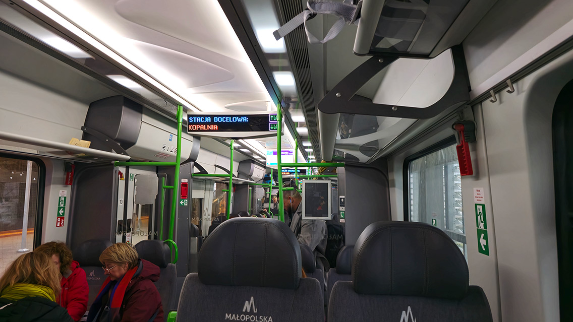 Trenes para llegar a Cracovia