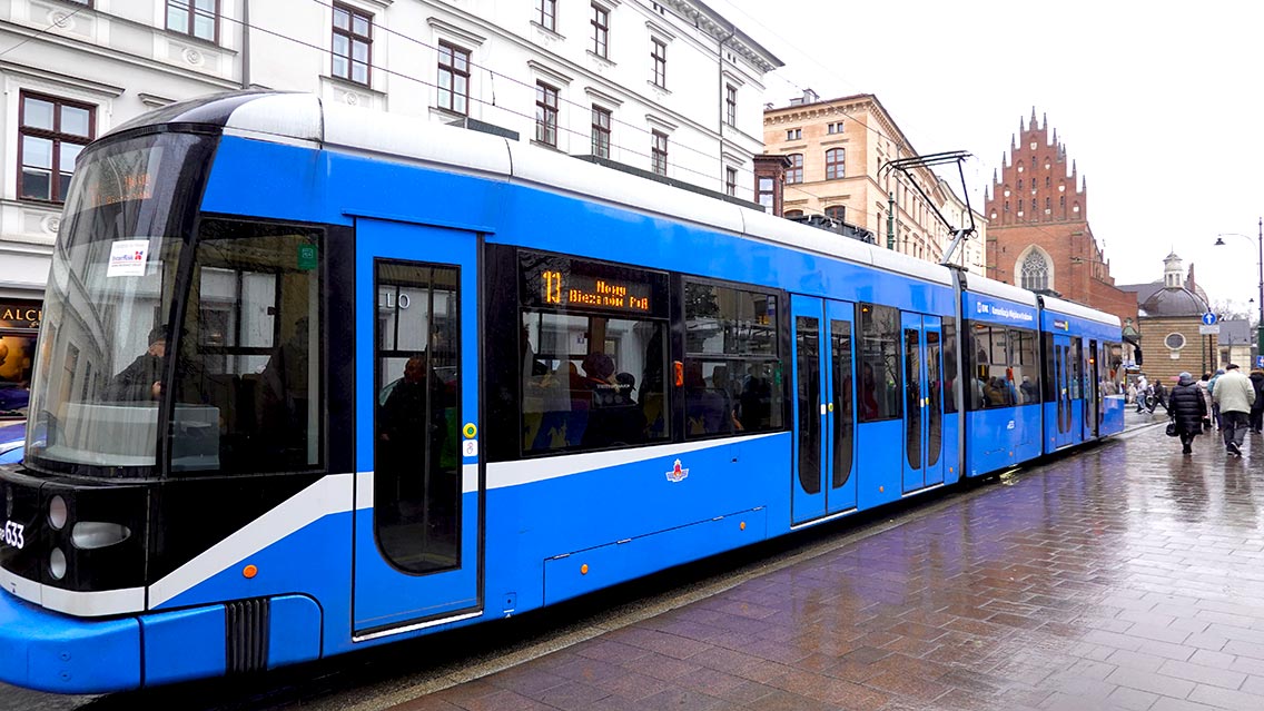 En tranvía por Cracovia: Rápido, cómodo y accesible