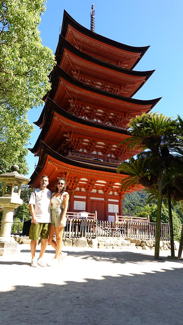 Pagoda de 5 pisos de Miyajima