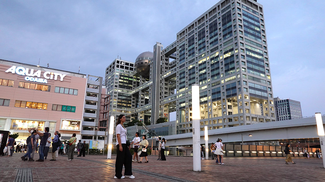 Fuji Tv y su mirador