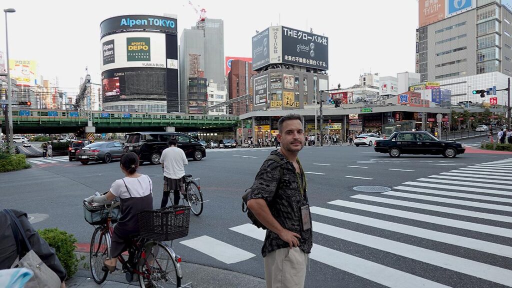Carretera para circular con coche en Tokio