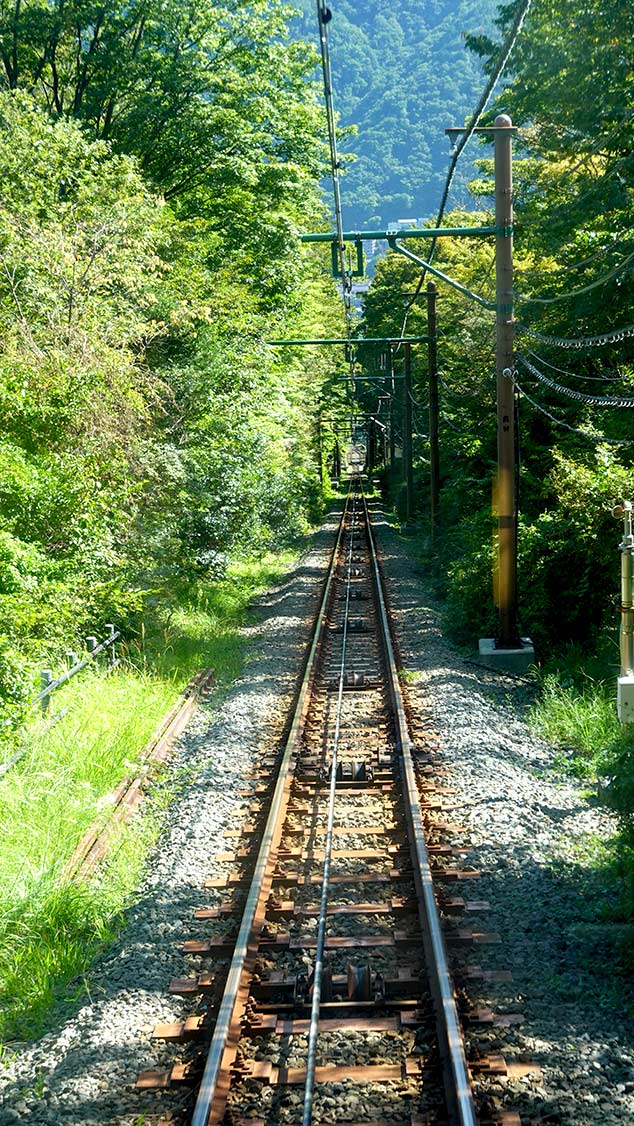 funicular Hakone Tozan