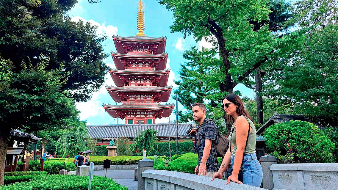 Pagoda de 5 pisos