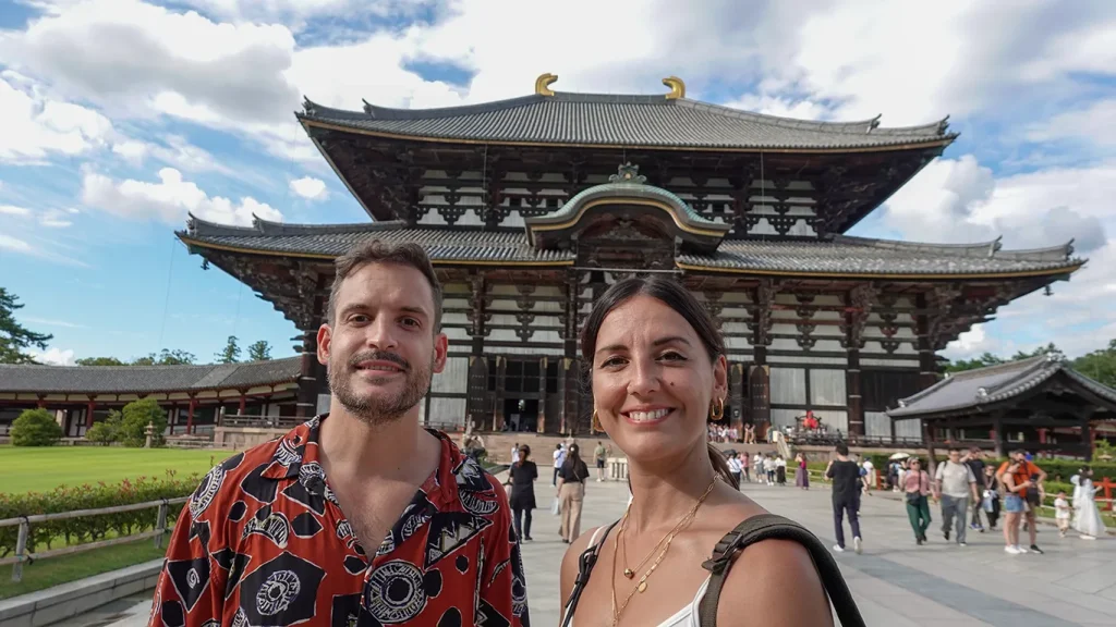 El gigantesco Templo de Todai-Ji en Nara